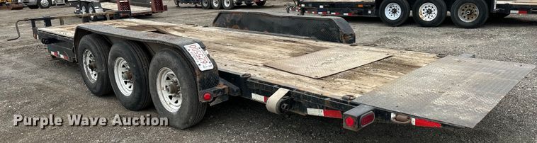 image for item OF9343 2016 PJ T7243 tilt deck equipment trailer