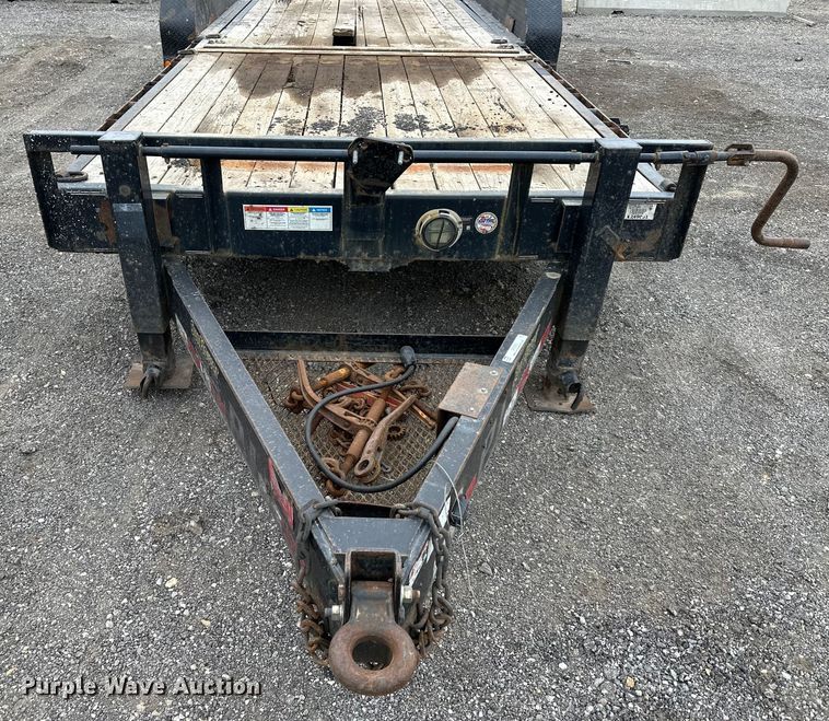 image for item OF9343 2016 PJ T7243 tilt deck equipment trailer