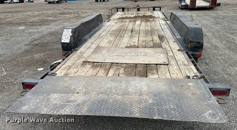 image for item OF9343 2016 PJ T7243 tilt deck equipment trailer