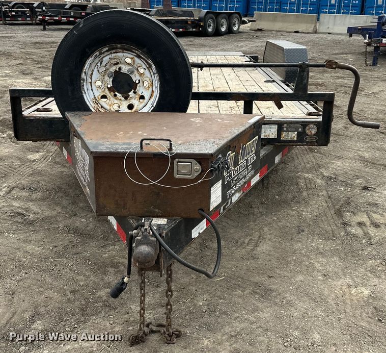 image for item OF9345 2016 PJ tilt deck equipment trailer