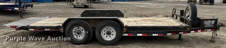 image for item OF9345 2016 PJ tilt deck equipment trailer