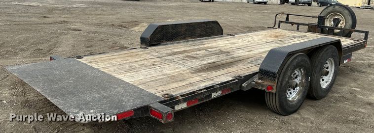 image for item OF9345 2016 PJ tilt deck equipment trailer