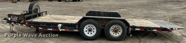image for item OF9345 2016 PJ tilt deck equipment trailer