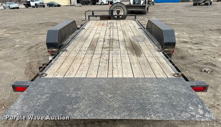 image for item OF9345 2016 PJ tilt deck equipment trailer