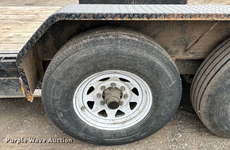 image for item OF9345 2016 PJ tilt deck equipment trailer