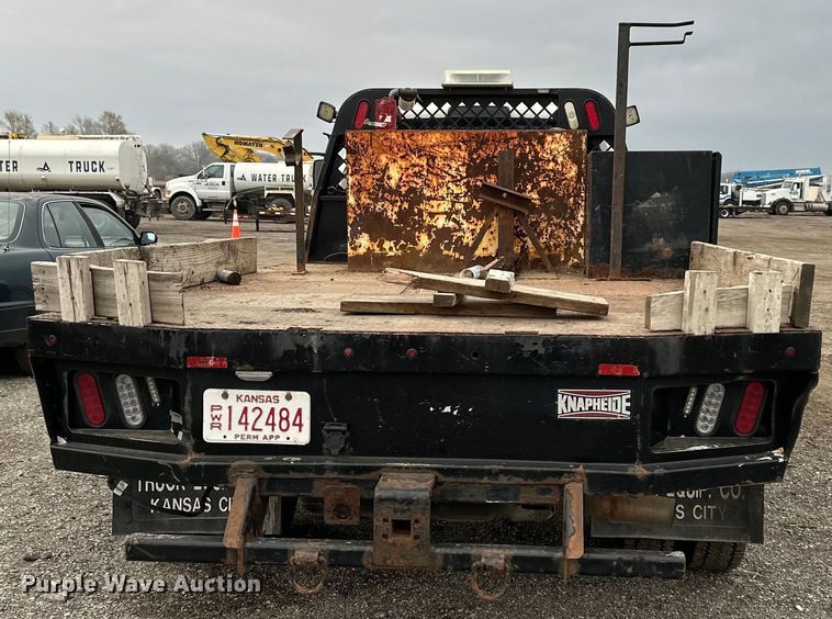 image for item OF9347 2014 Dodge  Ram 5500HD Crew Cab flatbed truck