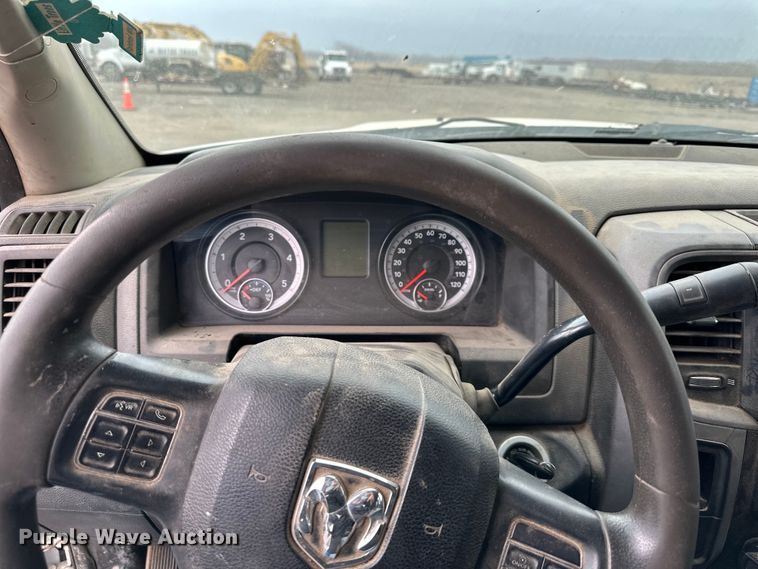 image for item OF9347 2014 Dodge  Ram 5500HD Crew Cab flatbed truck