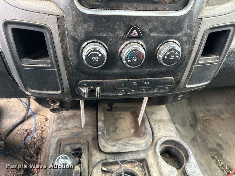 image for item OF9347 2014 Dodge  Ram 5500HD Crew Cab flatbed truck