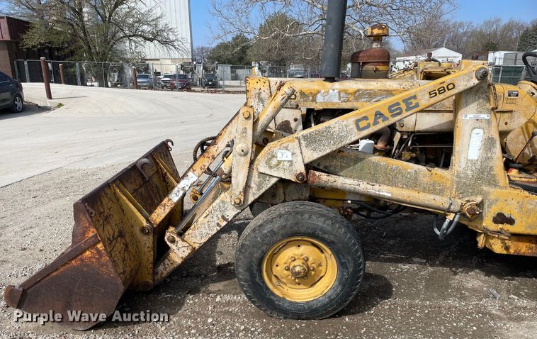 image for item OG9857 Case 580CK industrial tractor