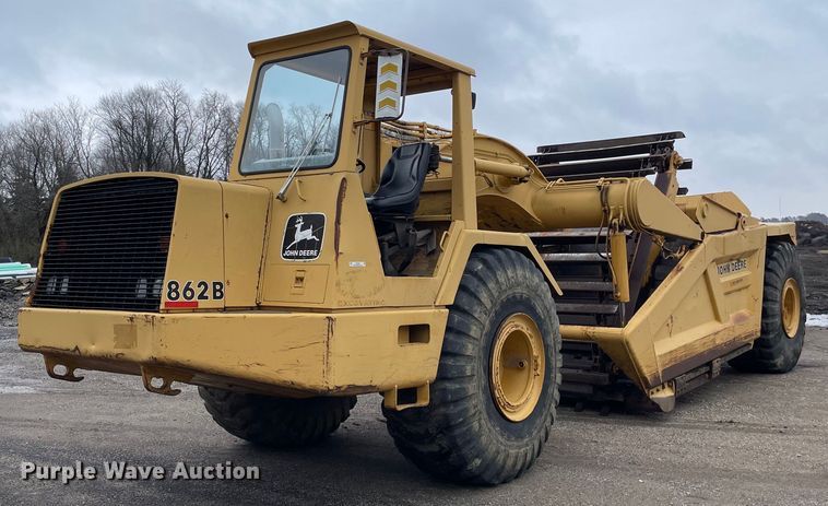 image for item OG9861 1990 John Deere  862B elevating scraper