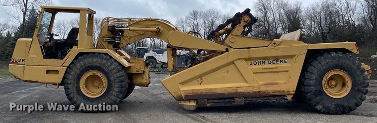 image for item OG9861 1990 John Deere  862B elevating scraper