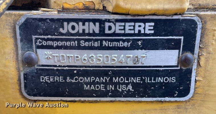 image for item OG9861 1990 John Deere  862B elevating scraper