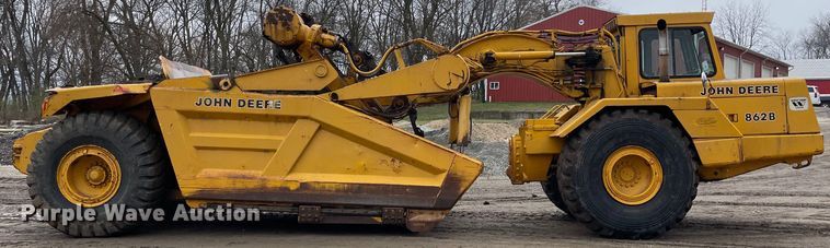 image for item OG9863 1989 John Deere  862B elevating scraper