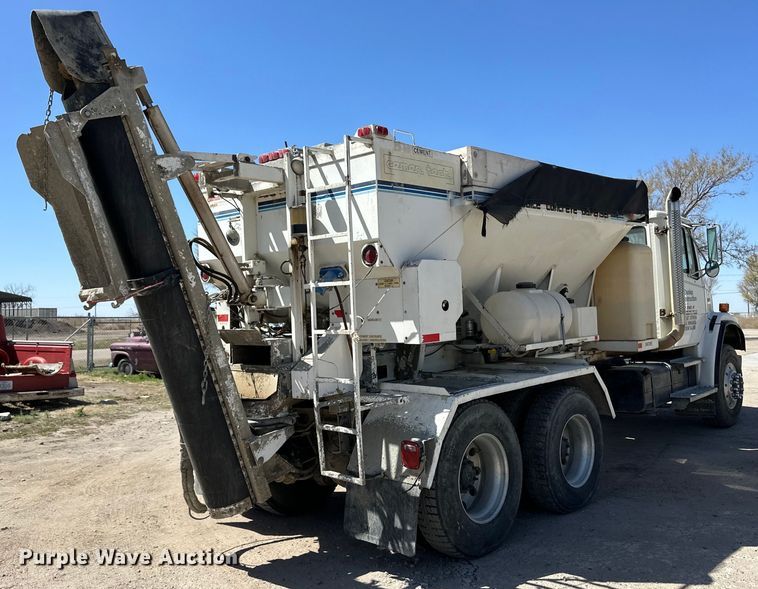 image for item OI9309 2001 Freightliner FL80 volumetric concrete mixer truck