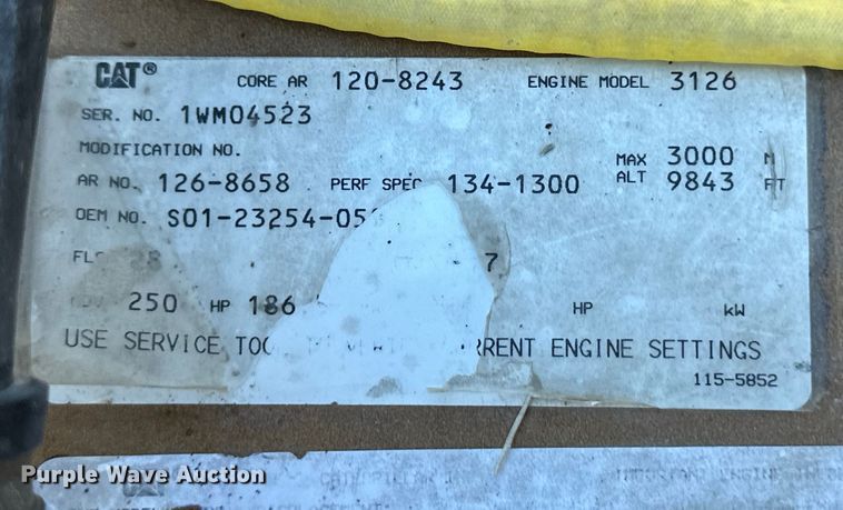 image for item OI9336 1997 Freightliner FL80 crane truck