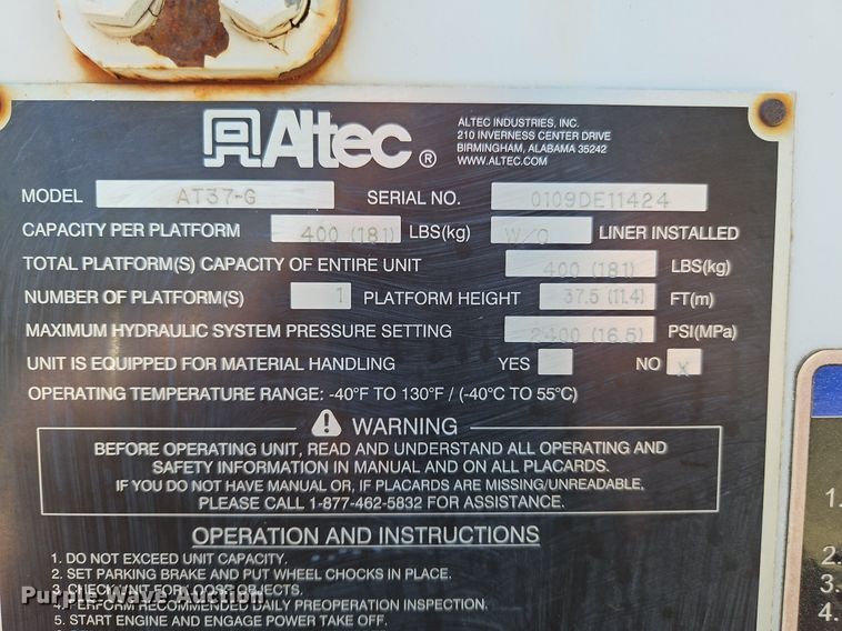 image for item OK9853 2010 Ford F550 Super Duty XL bucket truck