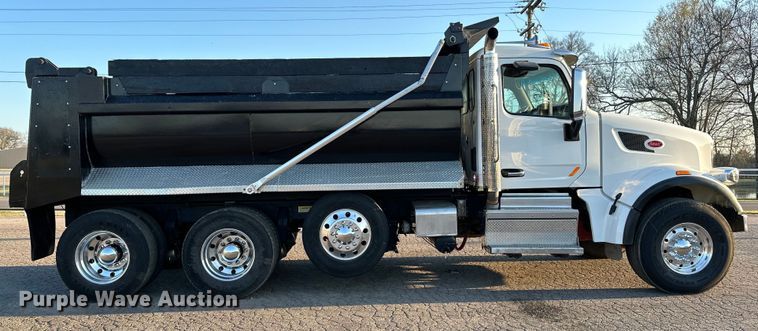 image for item OM9308 2022 Peterbilt  567 dump truck