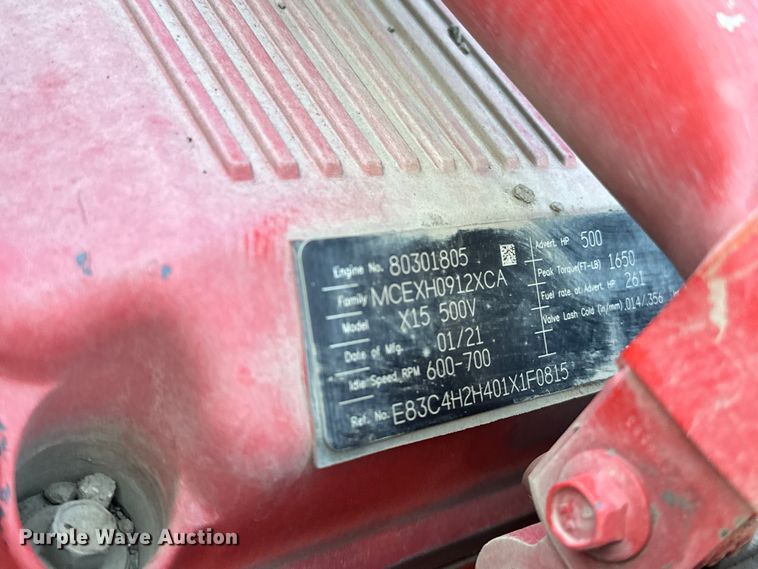 image for item OM9308 2022 Peterbilt  567 dump truck