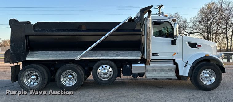 image for item OM9309 2021 Peterbilt  567 dump truck