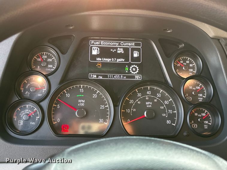 image for item OM9309 2021 Peterbilt  567 dump truck