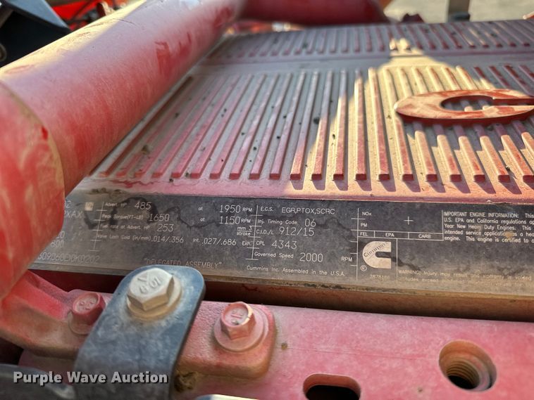 image for item OM9309 2021 Peterbilt  567 dump truck