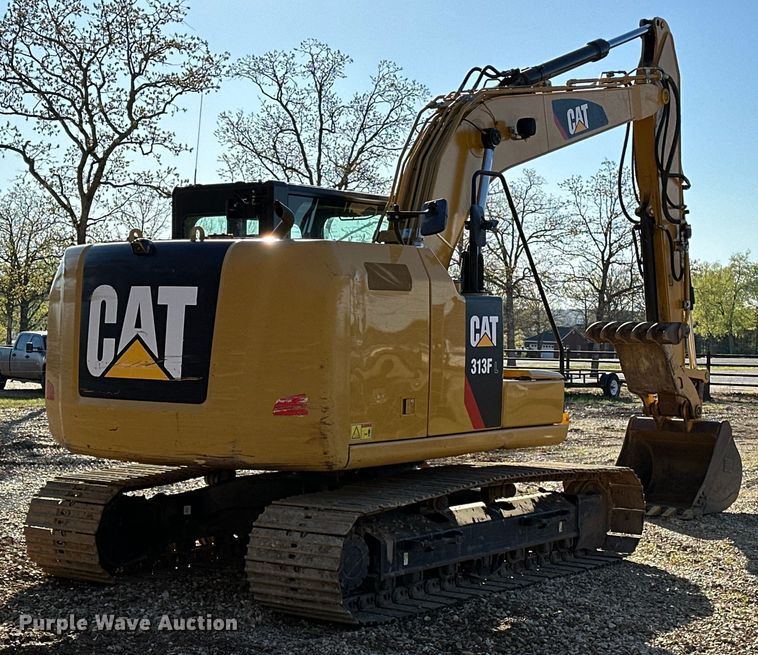 image for item OM9451 2019 Caterpillar  313FL excavator
