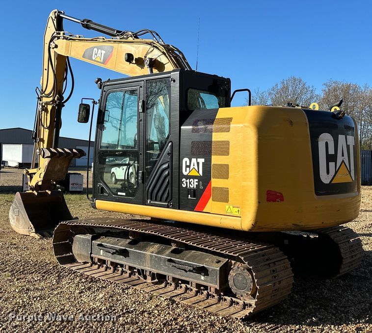 image for item OM9451 2019 Caterpillar  313FL excavator