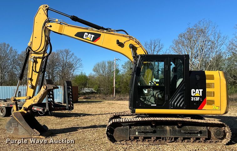 image for item OM9451 2019 Caterpillar  313FL excavator