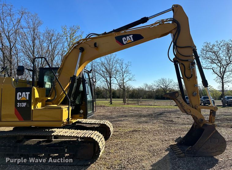 image for item OM9451 2019 Caterpillar  313FL excavator