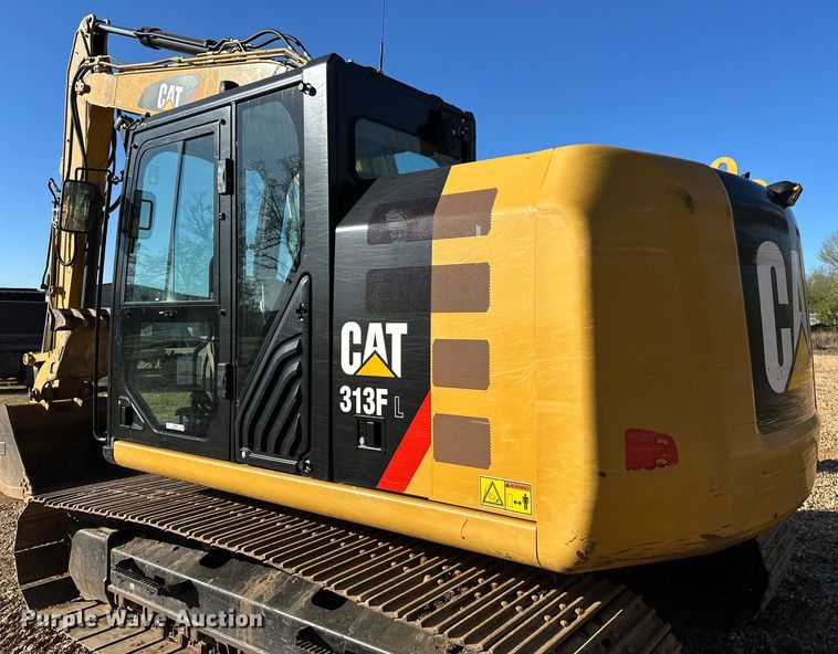 image for item OM9451 2019 Caterpillar  313FL excavator