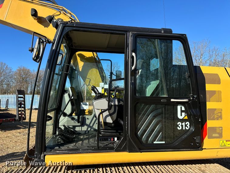 image for item OM9451 2019 Caterpillar  313FL excavator