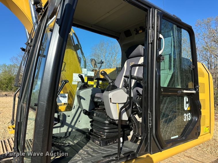 image for item OM9451 2019 Caterpillar  313FL excavator