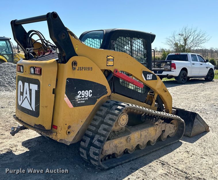 image for item OM9966 2011 Caterpillar  299C tracked skid steer loader