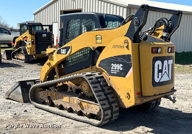 image for item OM9966 2011 Caterpillar  299C tracked skid steer loader
