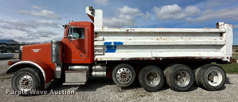 image for item OM9996 1996 Peterbilt  357 dump truck