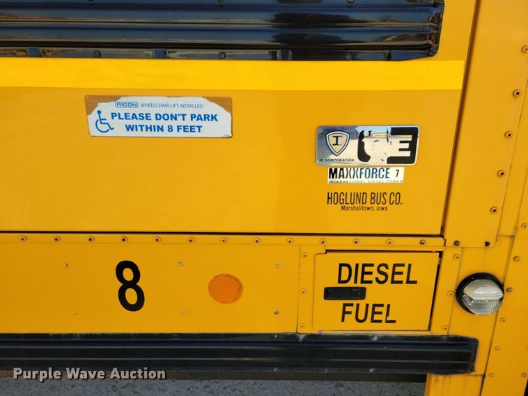 image for item DG0583 2011 IC Corp school bus