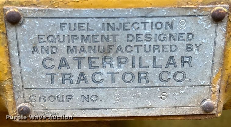 image for item DG4305 1963 Caterpillar  12E motor grader