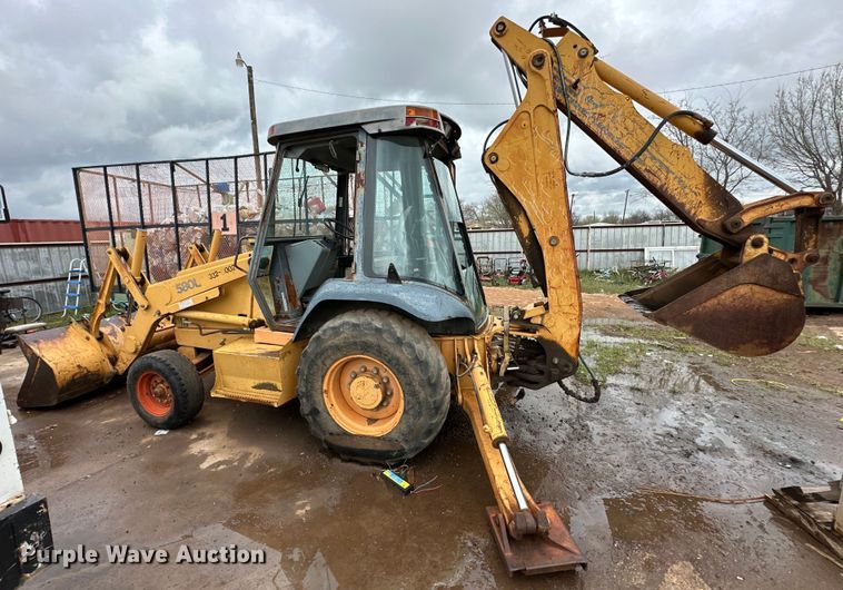 image for item DG4309 1996 Case 580L backhoe