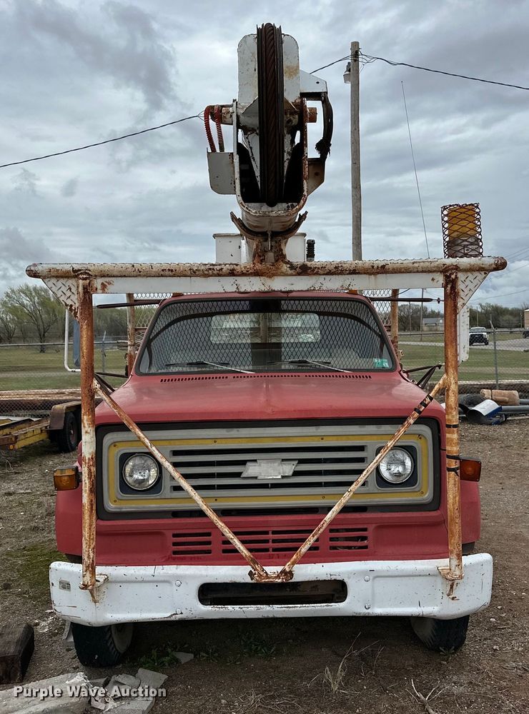 image for item DG4310 1978 Chevrolet C60 bucket truck