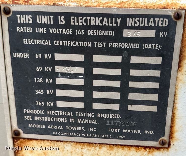 image for item DG4310 1978 Chevrolet C60 bucket truck