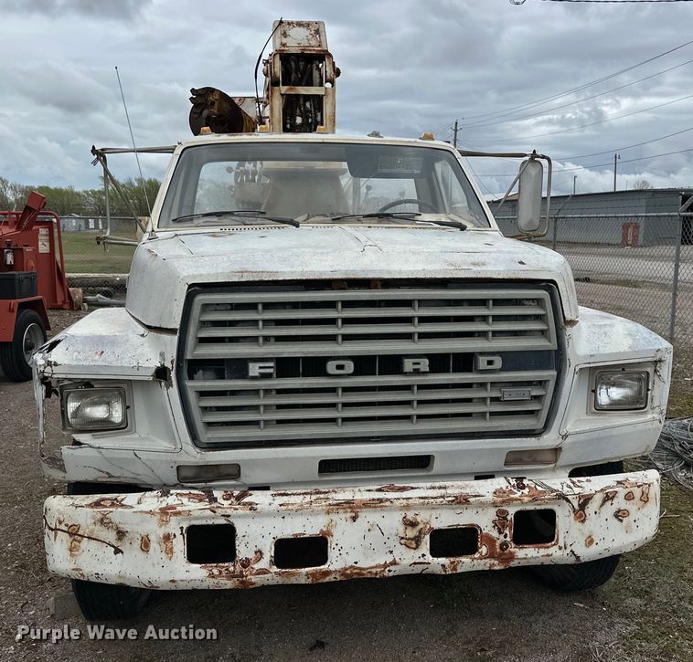 image for item DG4311 1982 Ford F603 digger derrick truck