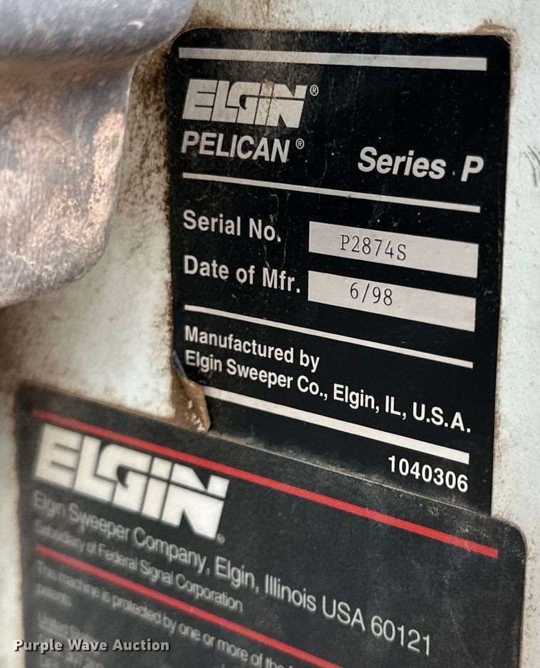 image for item DG4315 Elgin Pelican P sweeper