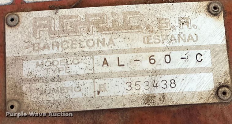 image for item DG4323 AGRIC AL-60-C rototiller