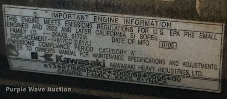 image for item DG4356 John Deere 2500A reel mower