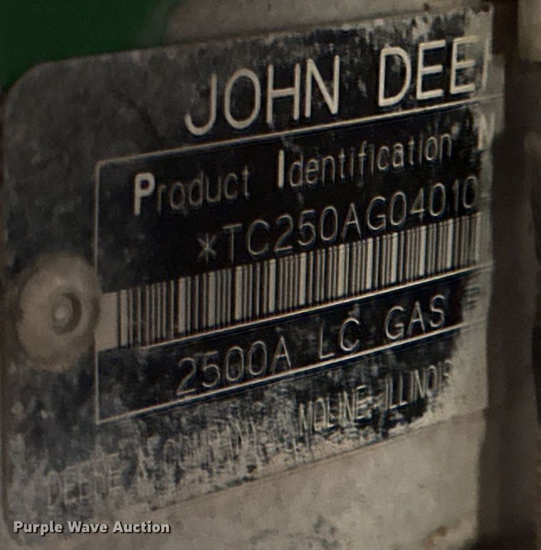 image for item DG4356 John Deere 2500A reel mower