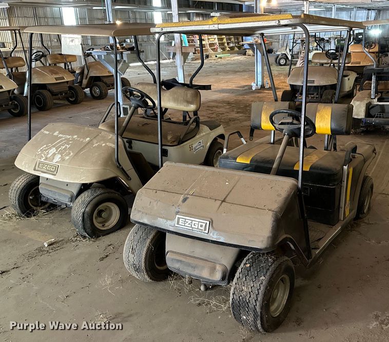 image for item DG4358 (4) EZ-GO golf carts