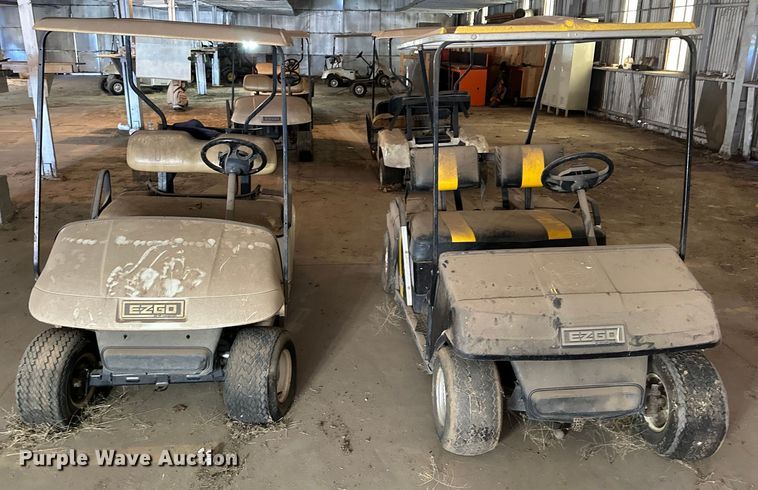 image for item DG4358 (4) EZ-GO golf carts