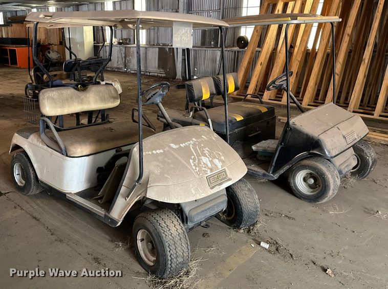 image for item DG4358 (4) EZ-GO golf carts