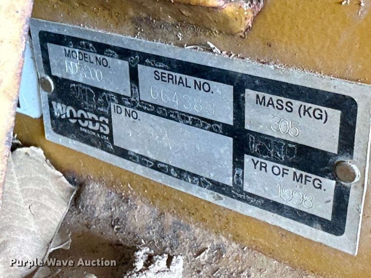 image for item DG4360 Woods RD720 rotary mower