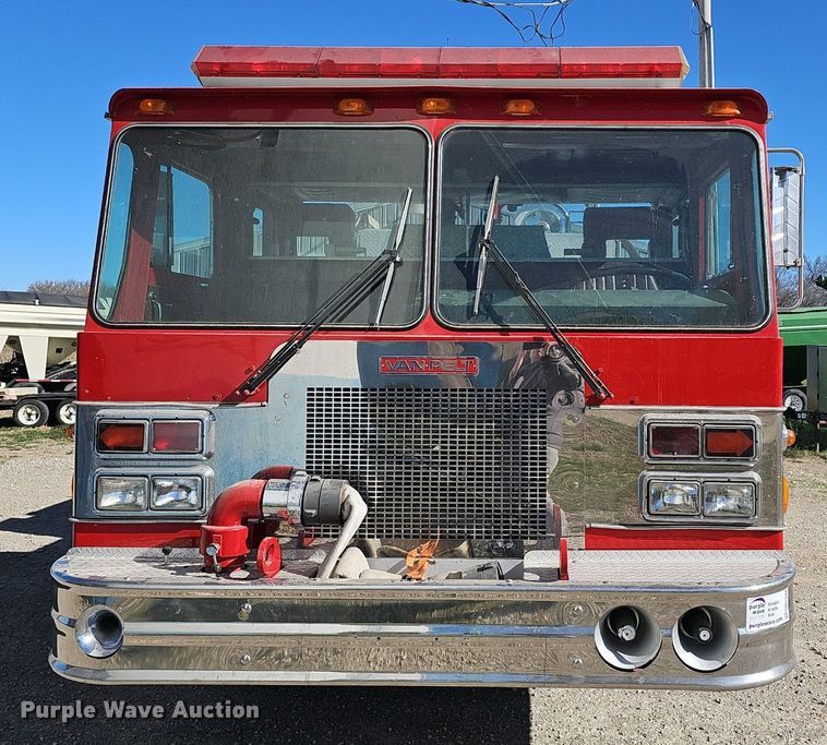 image for item DM1584 1985 Van Pelt Spartan fire truck